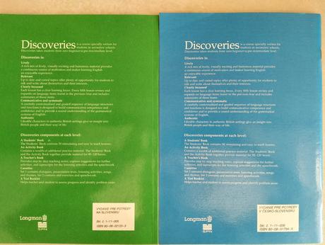 Pracovné zošity na anjdiscoveries- activity book,