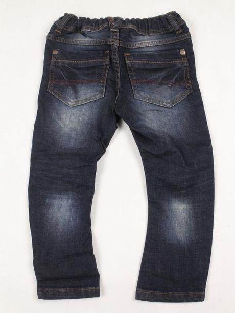 Vyšúchané modré rifle next, veľ. 2-3 r. a, next,98