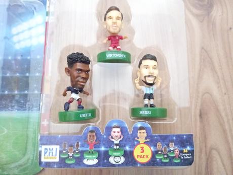 Figúrky pečiatky futbalisti messi +2, 