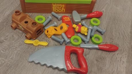 Smoby- pracovný stôl macko pooh, 