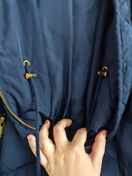 Tehotenská zimná bunda hm, h&m,xl