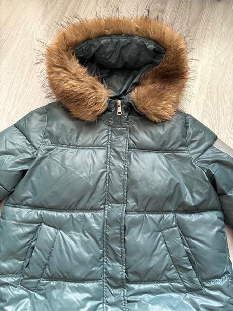 Zelená zimná bunda, xl