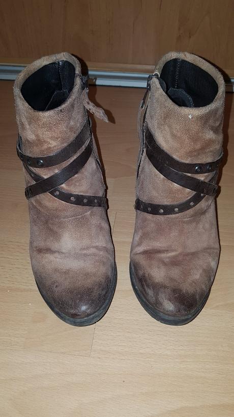 Talianske kožené čižmy mjus č.39, 39