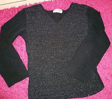 Tričko čierno-strieborné s-m, ralph lauren,s