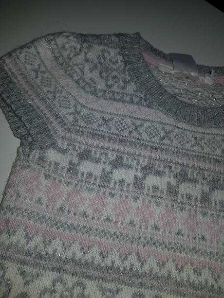 Pletené šaty, h&m,104