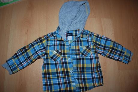 Košieľka s kapuckou, carter's,80