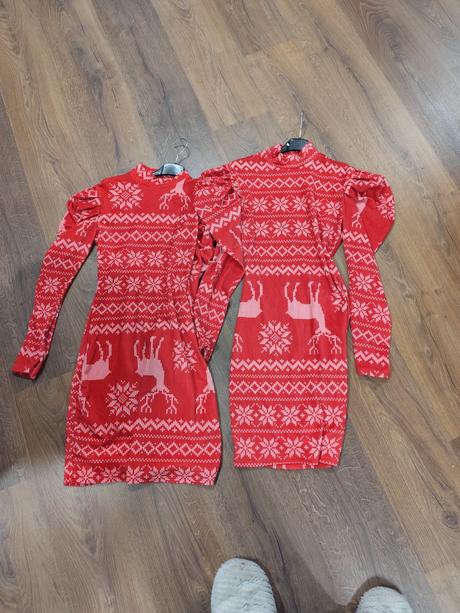 2x vianočné šaty, s