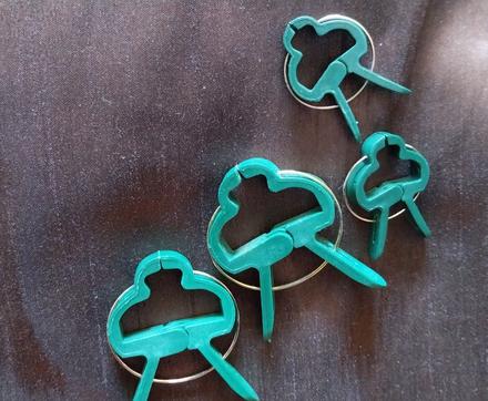 20 kusov klipov na rastliny,