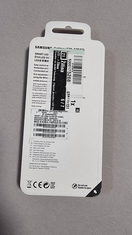 Samsung led obal na s20, samsung