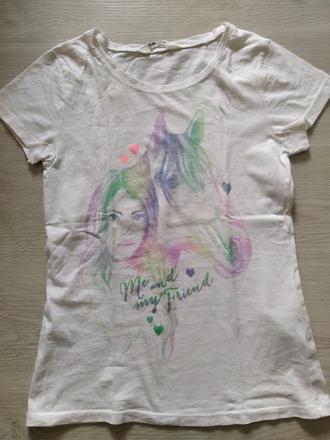 Dievčenské tričko., h&m,158