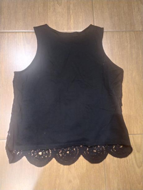 Bavlnený ažurovy top, reserved,m