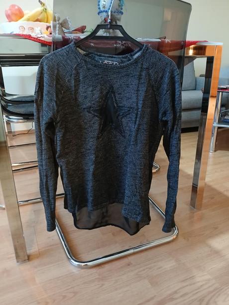 Blúzkový pulover 160 cm, losan,164