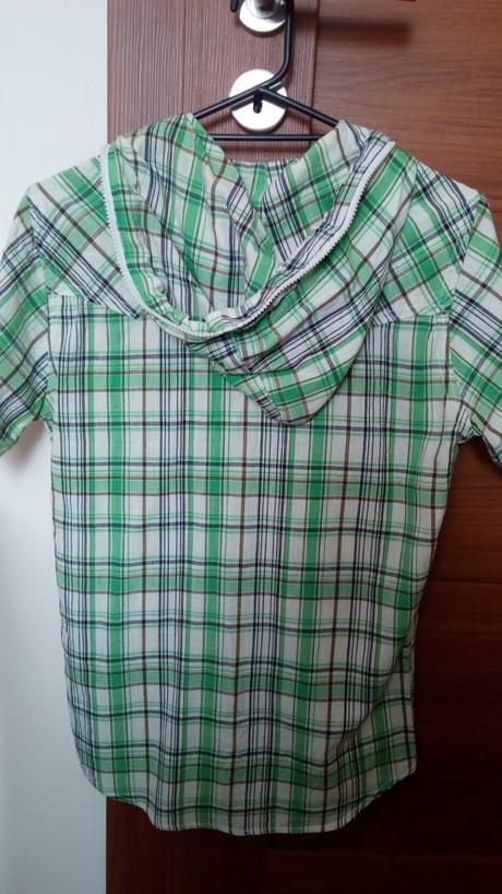 Pánska kockovaná košeľa, s