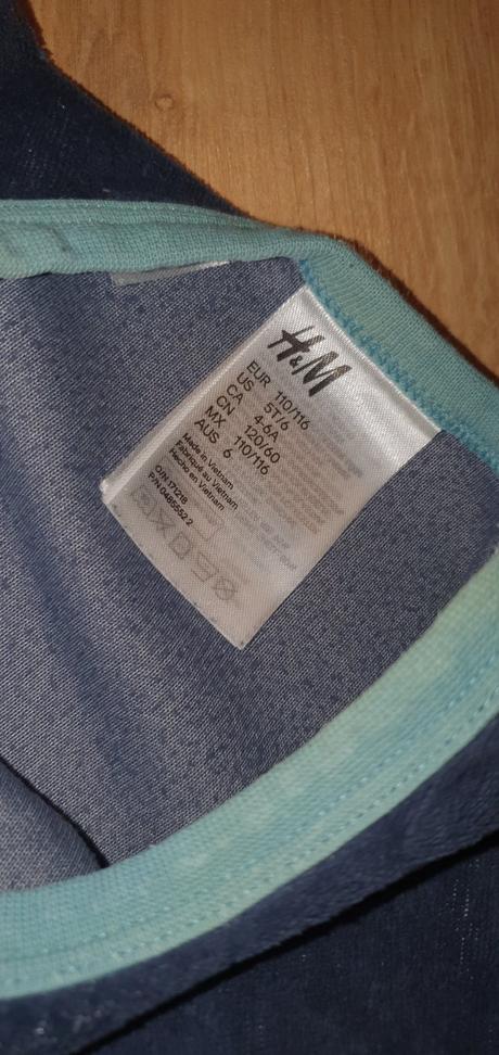 Pyzamo velurove, h&m,110