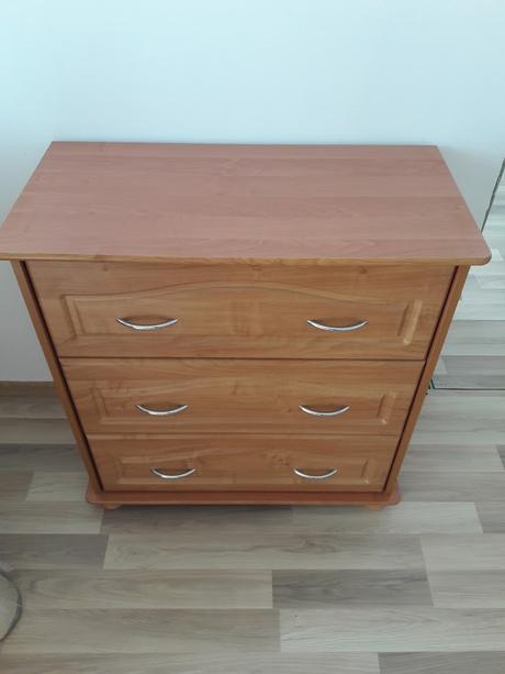 Scarlett detská postieľka a prebaľovacia komoda, šírka (cm): 60,dĺžka (cm): 120