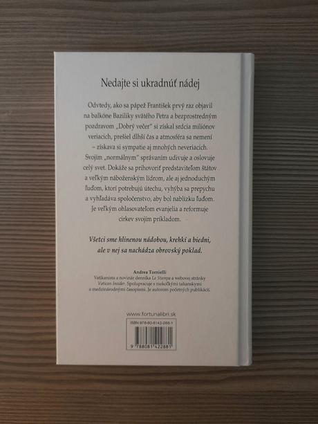 Kniha perly a perličky pápeža františka, 