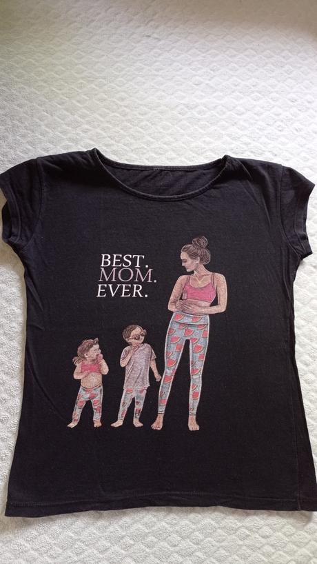 Tričko mama, syn a dcera, najlepšia mama, s