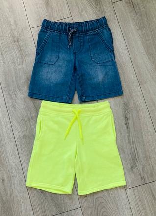 2x šortky veľ. 122, c&a,122