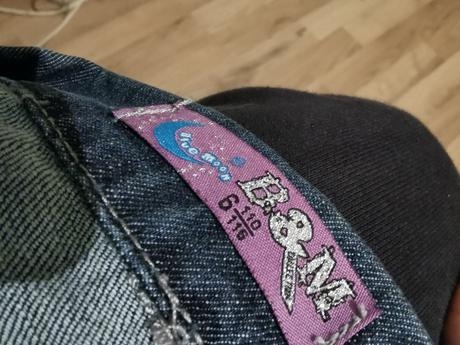 Detské riflove saty, 116