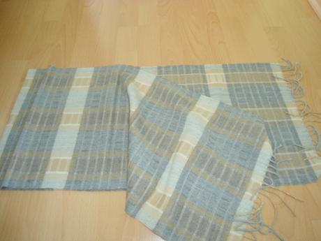 Šál - strižná vlna, 