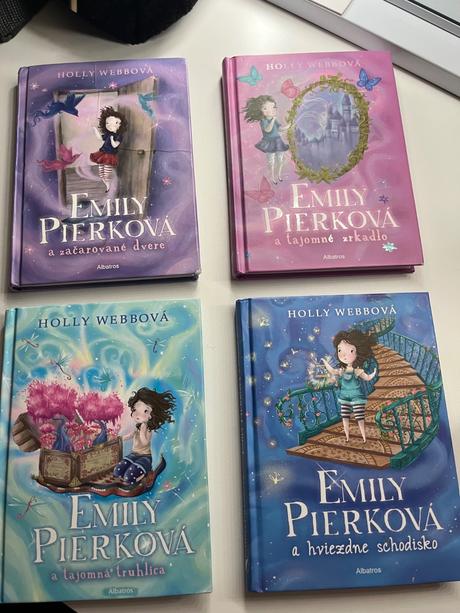 Emily pierková sada 4 kníh, 