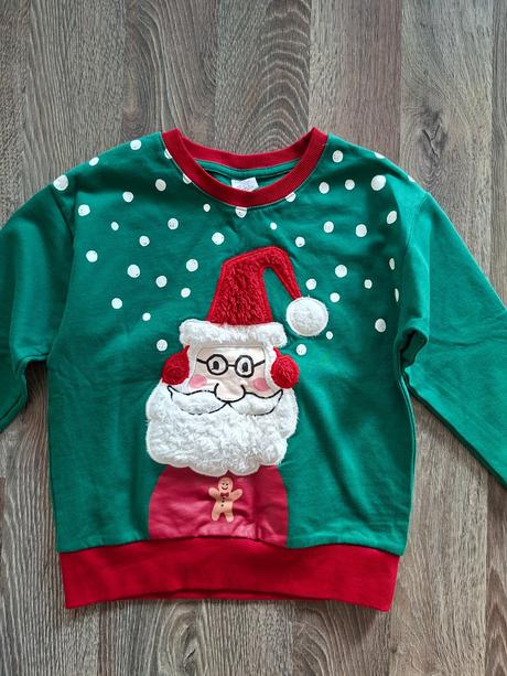 Vesela x-mass mikina lindex, vel.110, nova, lindex,110