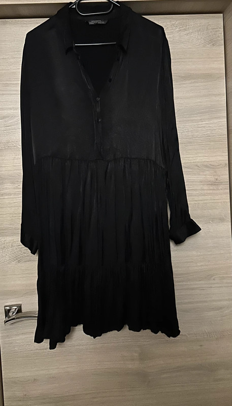 Zara saténové šaty  tunika veľ. xl, zara,xl