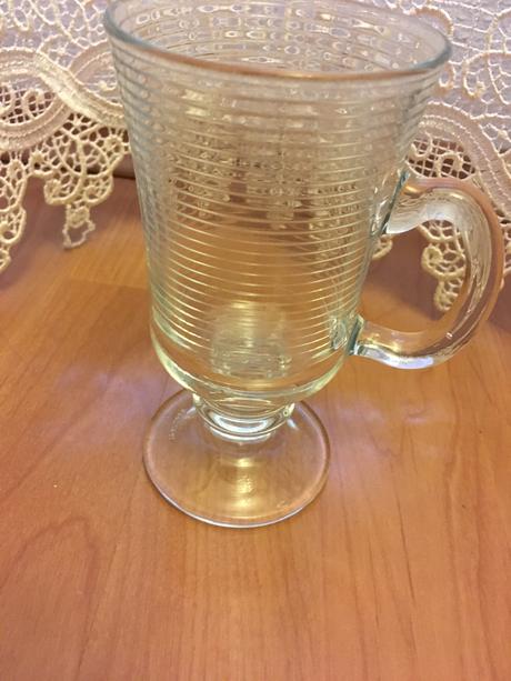 Sklenený pohár na čaj puding, 