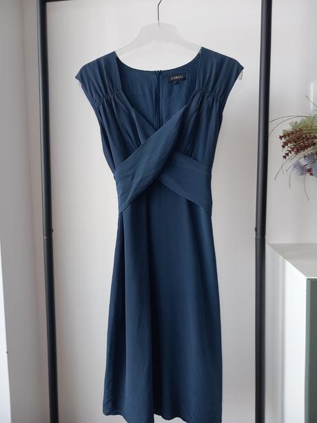 Hodvábne šaty caroll 38/m, m