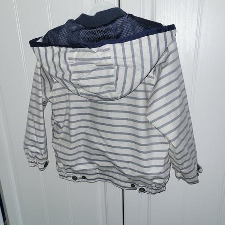 Prechodná vetrovka prúžkovaná, zara,110