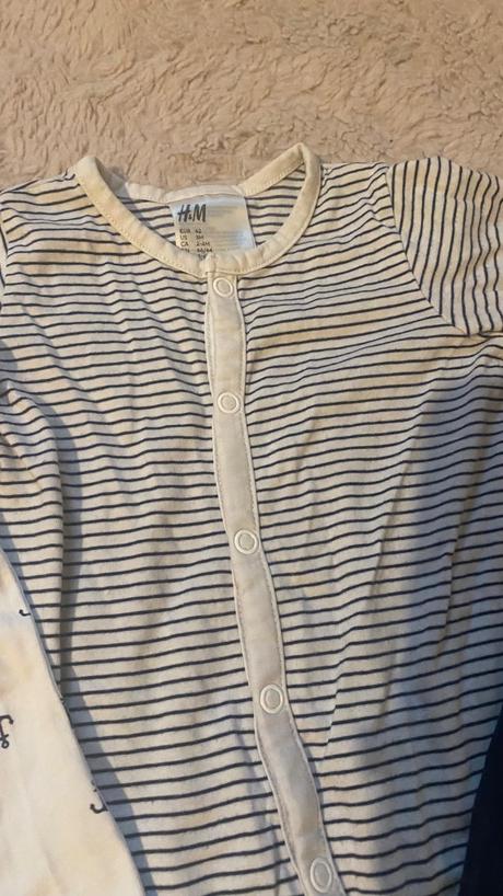 Pyzamka hm 2-4 mesiace, h&m,62