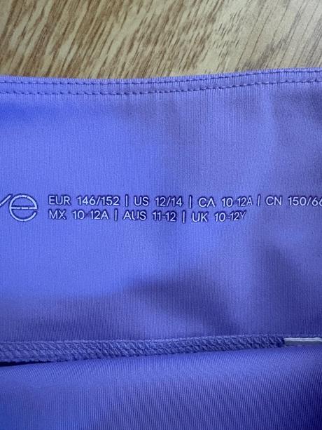 Športové cyklistické šortky 140, h&m,140