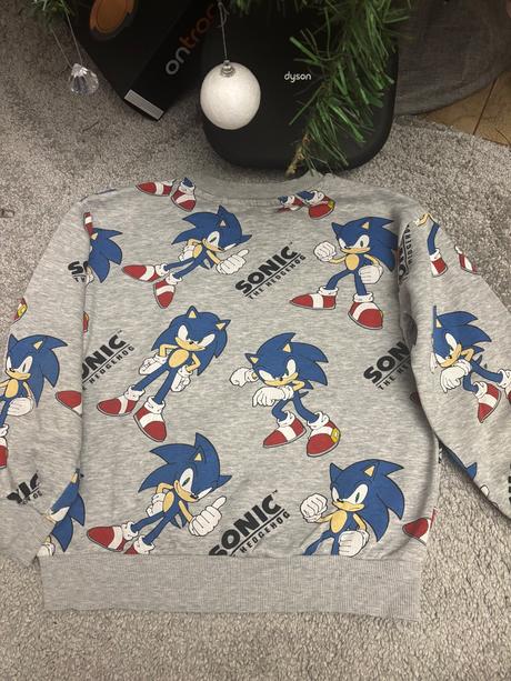 Sonic mikina 122/128, h&m,122