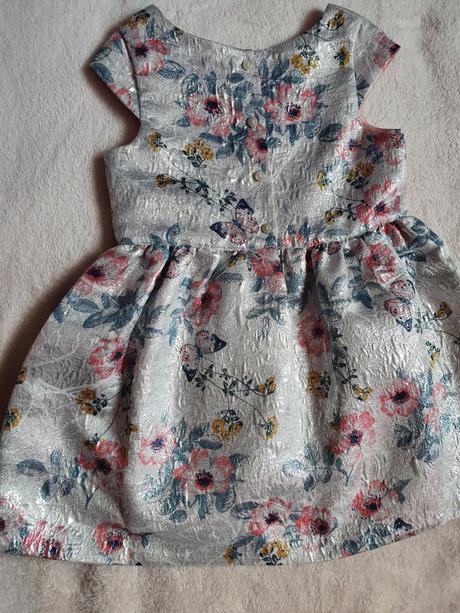 H&m žakárové šaty č.92, h&m,92