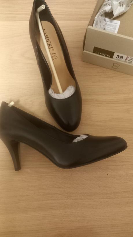 Lodičky kožené, lasocki,38