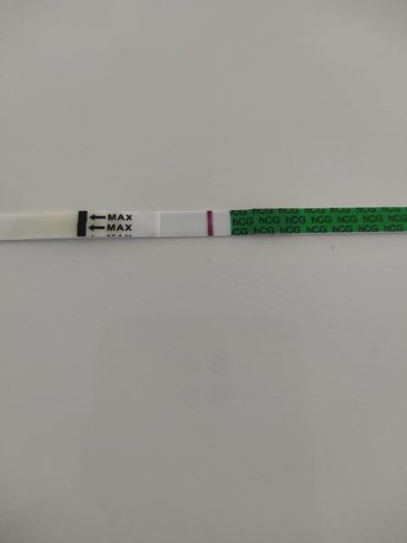 Tehotenský test - duch