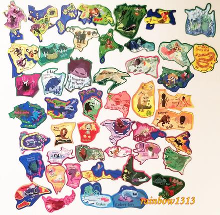 Kaufland magnetky spookies,