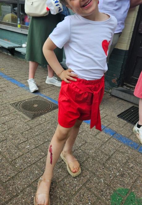 Súprava - tričko a šortky, 104