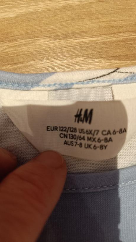 Šaty hm 122/128, h&m,122