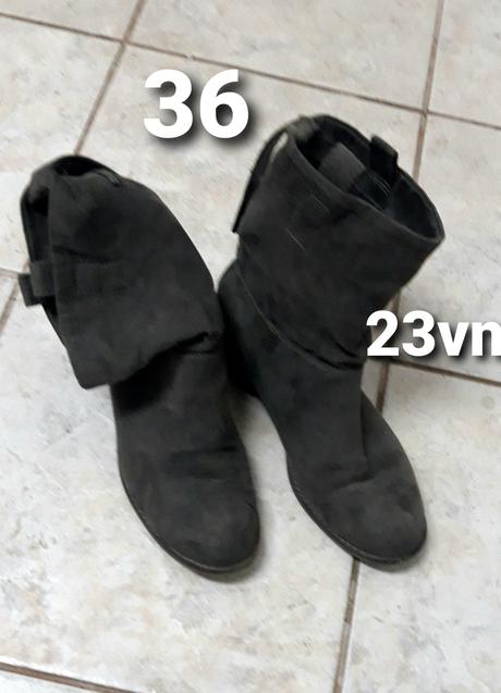 Kotnikove cizmy 36, 36