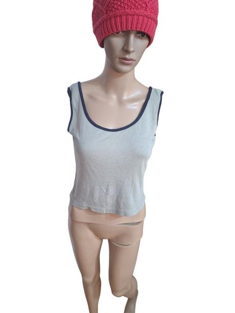 Dámske bavlnené tričko do pása, l