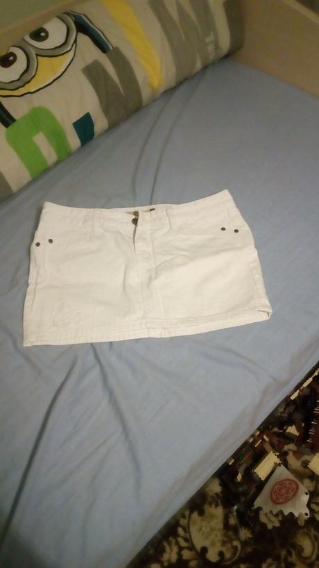 Damska riflova sukna, fishbone,m