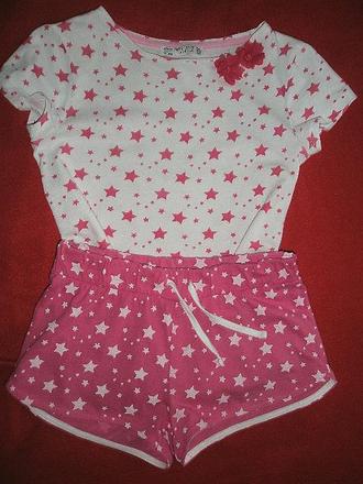 Tričko s kraťasami zn. terranova veľ. 140-146, terranova,140