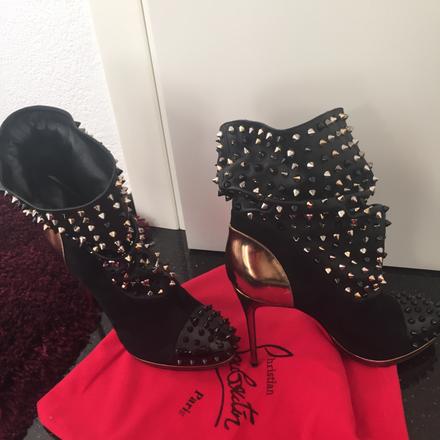 Christian louboutin spikes boots- ostnove čižmičky, 39