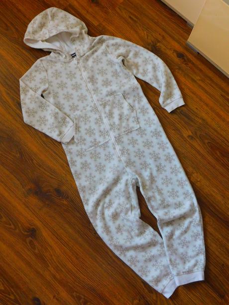 Flísový overal pepperts s vločkami 134/140, pepperts,134