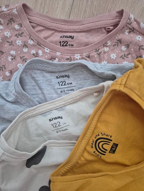 4x tricko, sinsay,122