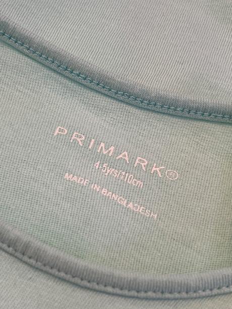 Dievčenské tielko s potlačou primark (4-5 r.), primark,110