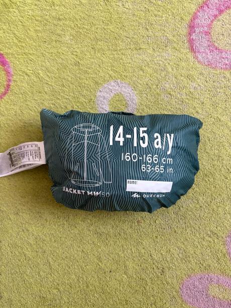 Nepremokavá bunda, decathlon,164
