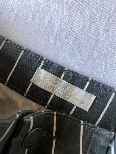 Rifľová sukňa, stradivarius,38