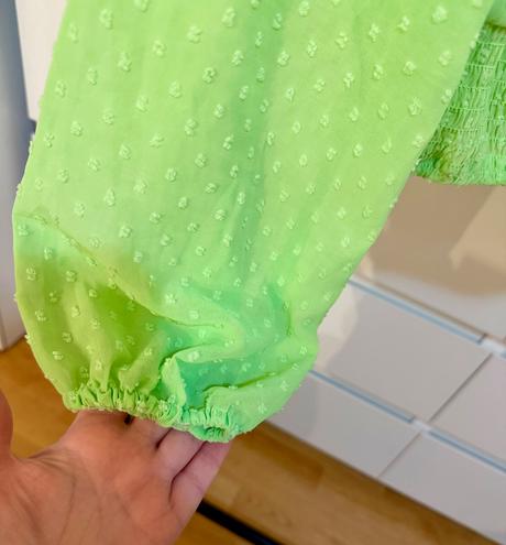 Limetková romantická blúzka fb sister, s